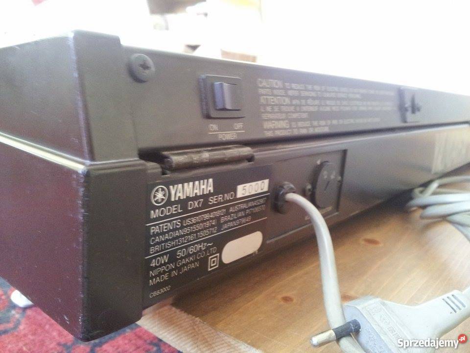 Syntezator Yamaha DX7 Sopot sprzedam
