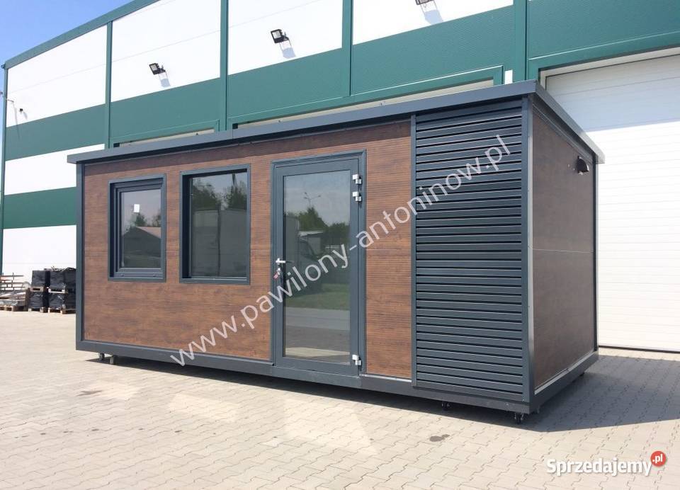 PAWILON HANDLOWY KONTENER BIUROWY USŁUGOWY SKLEP Płock