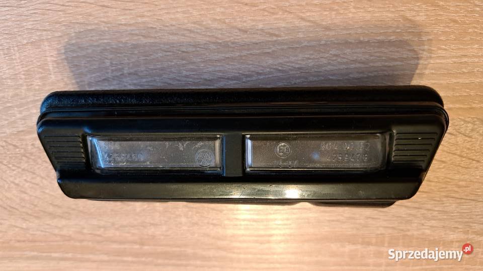 Lampka oświetlenia tablicy rejestracyjnej Leszno