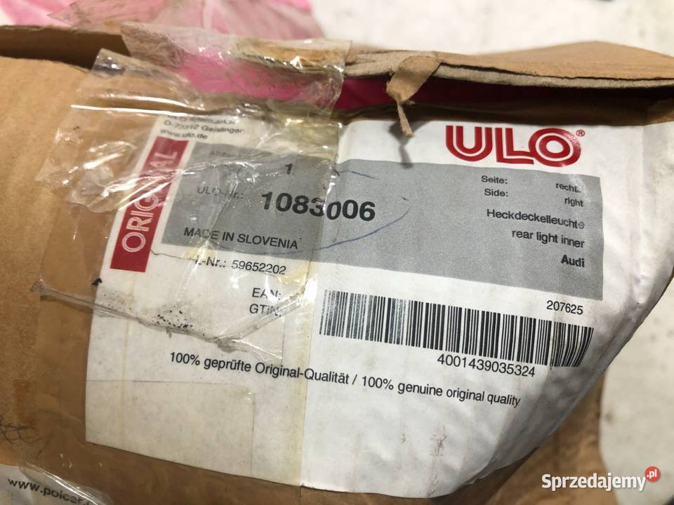 AUDI A8 D4 20092013 4H0945094 Lampa tylna tył osobowe Lampy tylne Skarżysko-Kamienna sprzedam