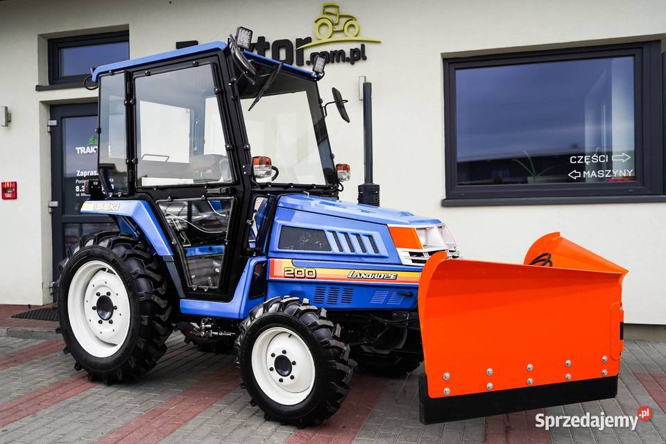 Iseki TU200F 4x4 20 z kabiną i pługiem Iseki podkarpackie Tajęcina sprzedam