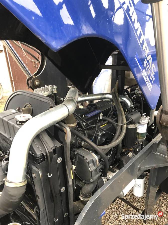 Farmtrac 675 DT Ładowacz Metal fach Perkins Farmtrack Ciągniki Strachomin sprzedam
