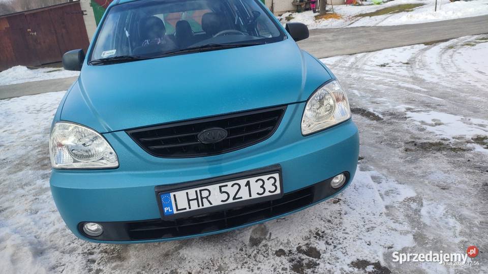 Kia Carens BENZYNA GAZ 18 4XELEKTRYCZNESZYBY nieuszkodzony Carens lubelskie Hrubieszów