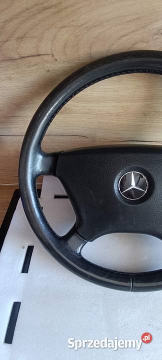 Oryginalna skórzana kierownica Mercedes Benz Kalisz