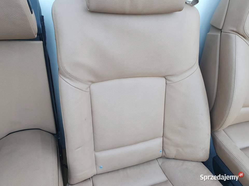 BMW F01 FOTEL FOTELE KOMPLET FOTELI DVD RUDE osobowe Janów