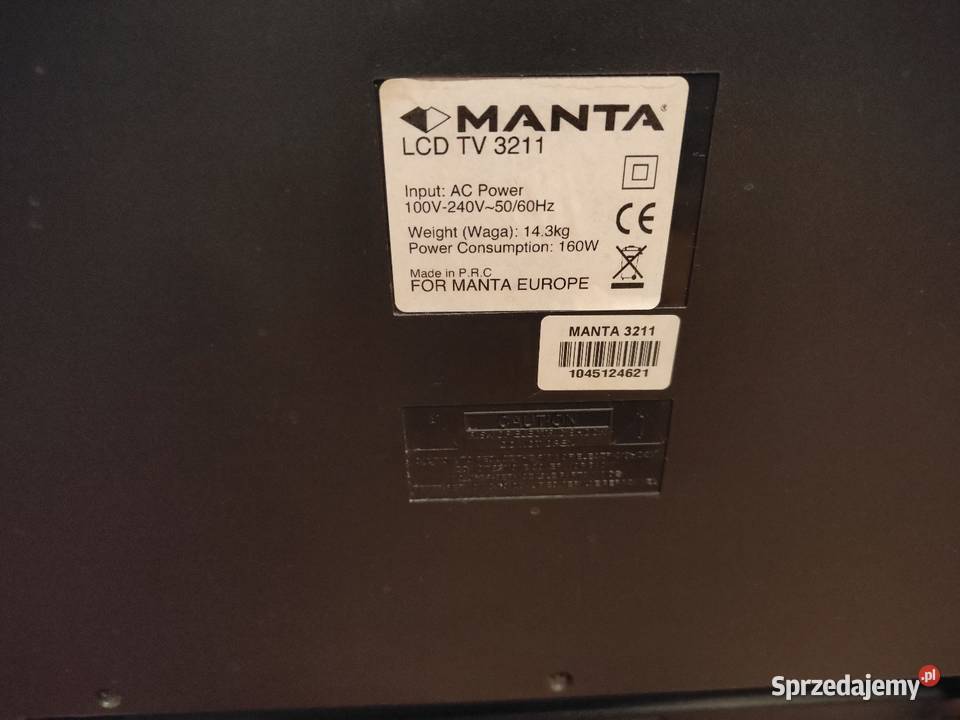 Telewizor Manta 32 cale Elektronika Głogów