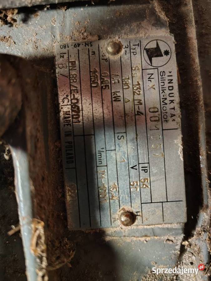 Rozdrabniacz śrutownik BĄK z silnikiem 75 kW świętokrzyskie Ruda Maleniecka