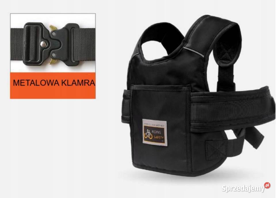 PAS BEZPIECZEŃSTWA SZELKI DZIECKA NA MOTOCYKL śląskie Sosnowiec