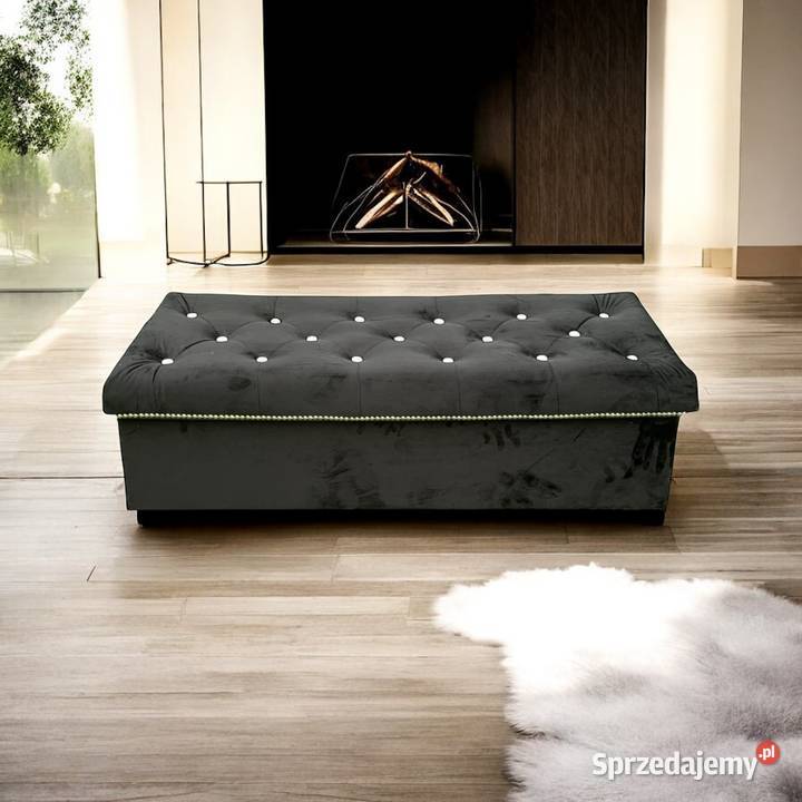 Skrzynia Tapicerowana Glamour Różne Rozmiary Tarchały Małe