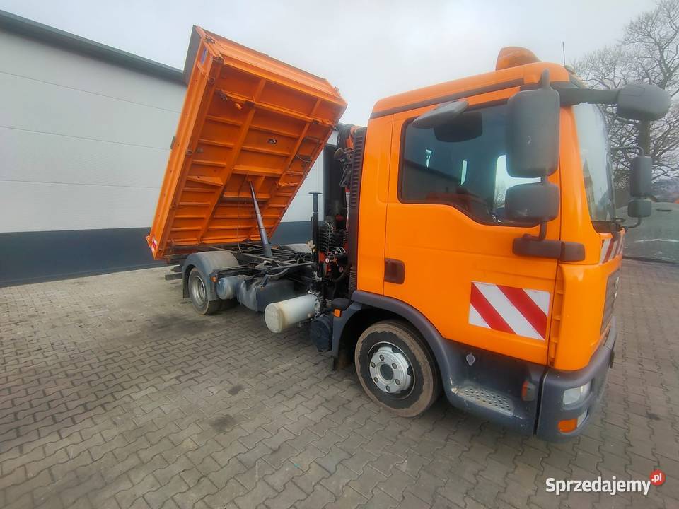 MAN TGA TGL 8180 Wywrotka HDS kontrola trakcji Krzeszów