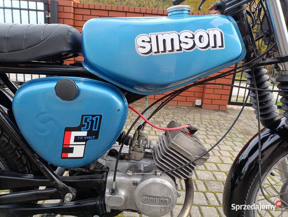 Simson S51 zarej 1986r