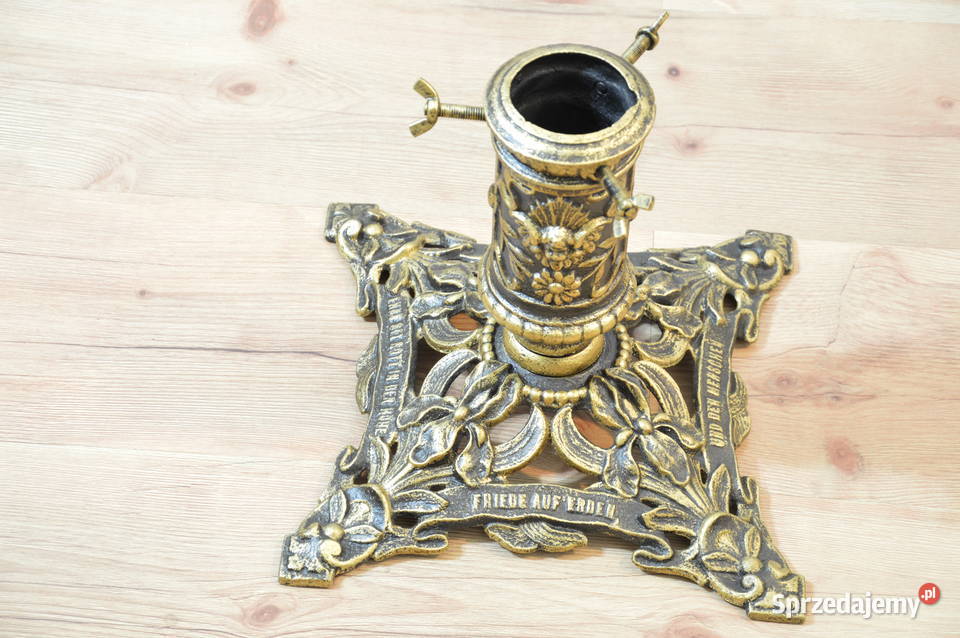 stary żeliwny STOJAK pod choinkę niemiecki Antyki Jastrzębie-Zdrój