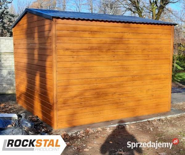 Garaż blaszany blaszak wiata konstrukcja 9m2 świętokrzyskie Pińczów