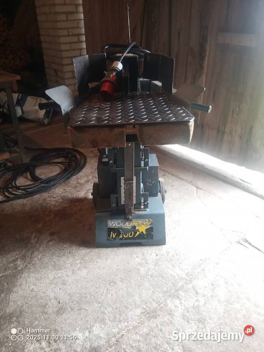 Łuparka pionowa hydrauliczna 10T 400V lubelskie Radzyń Podlaski