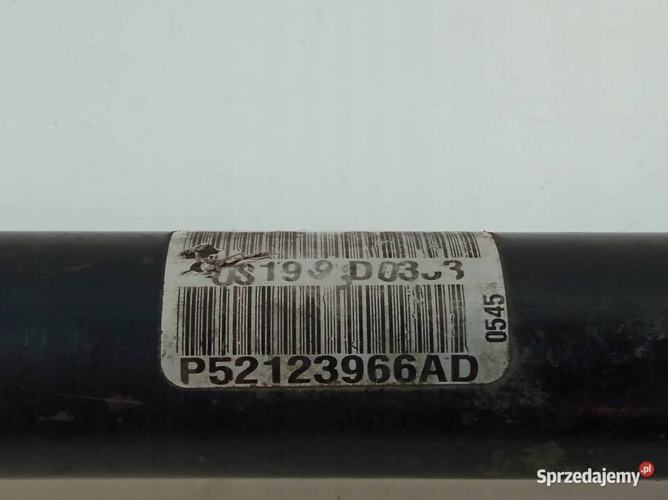PÓŁOŚ LEWY TYŁ 57 378 52123966AD Dodge Charger