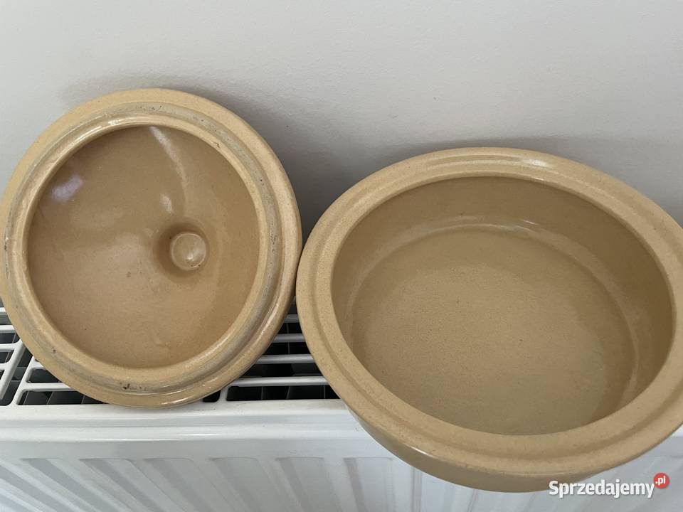 Bolesławiec pojemnik kuchenny PRL