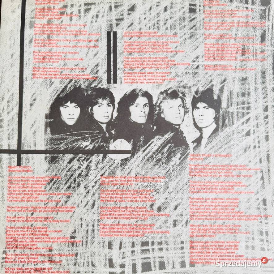 The Michael Schenker Group MSG EXEX Japan Obi LP Poznań