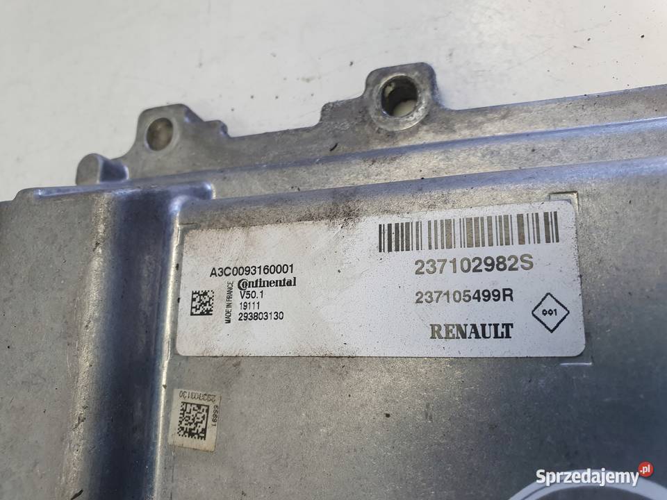 Renault Clio IV 09 TCe STEROWNIK SILNIKA lubelskie Janów