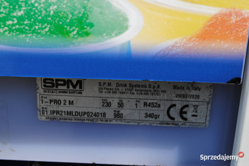 GranitorSlush2 x 11 litrów SPM Ipro 2M LED LUCE Lublin