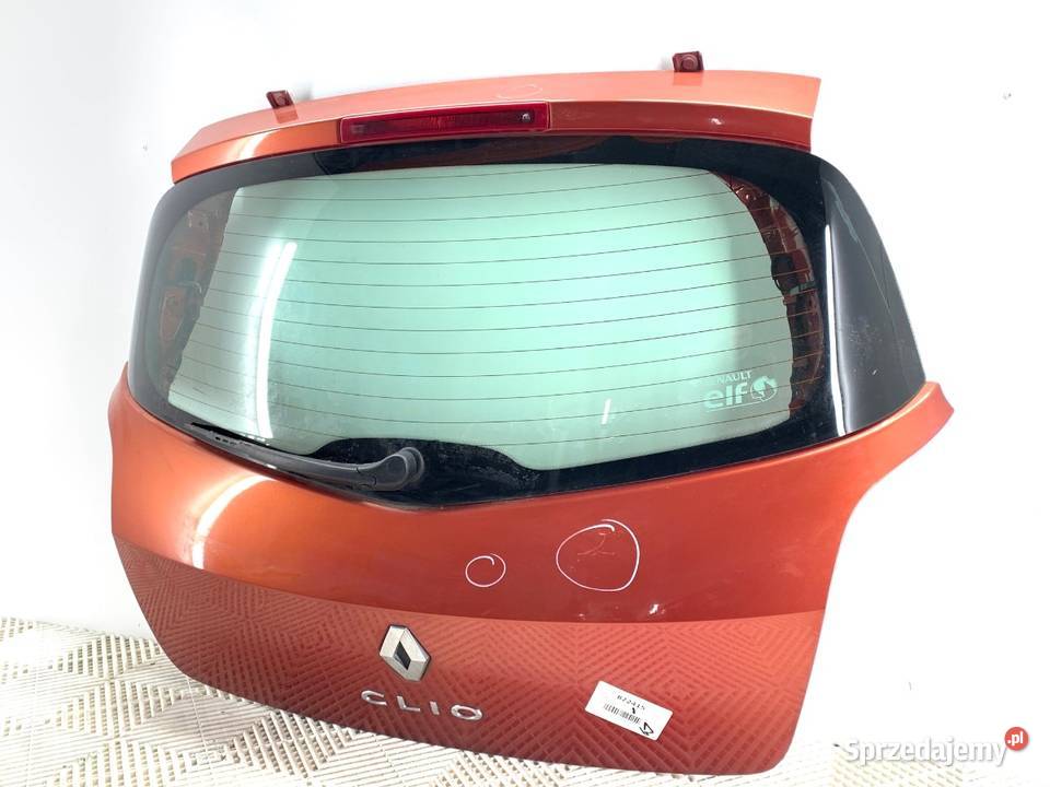 KLAPA TYŁ RENAULT CLIO III Hatchback 0514 podkarpackie