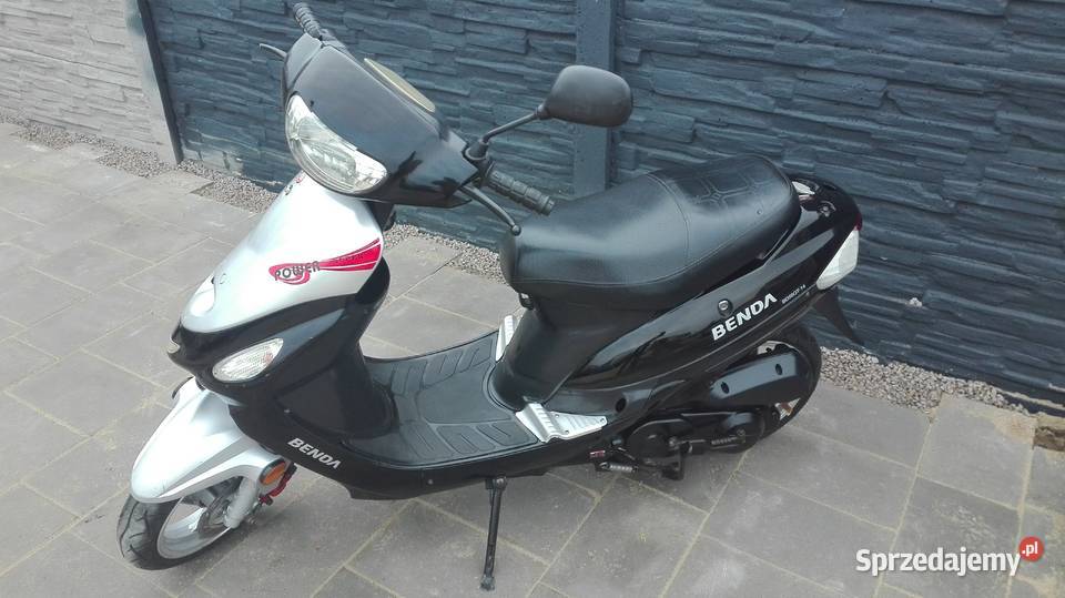 Skuter benda aprila peugeot 2010 idealny Suskowola