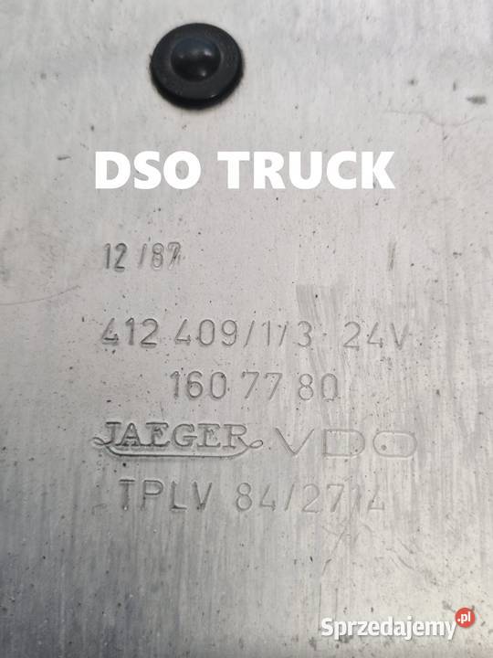 1607780 STEROWNIK JAEGER VDO 41240913 24V VOLVO Zawichost sprzedam