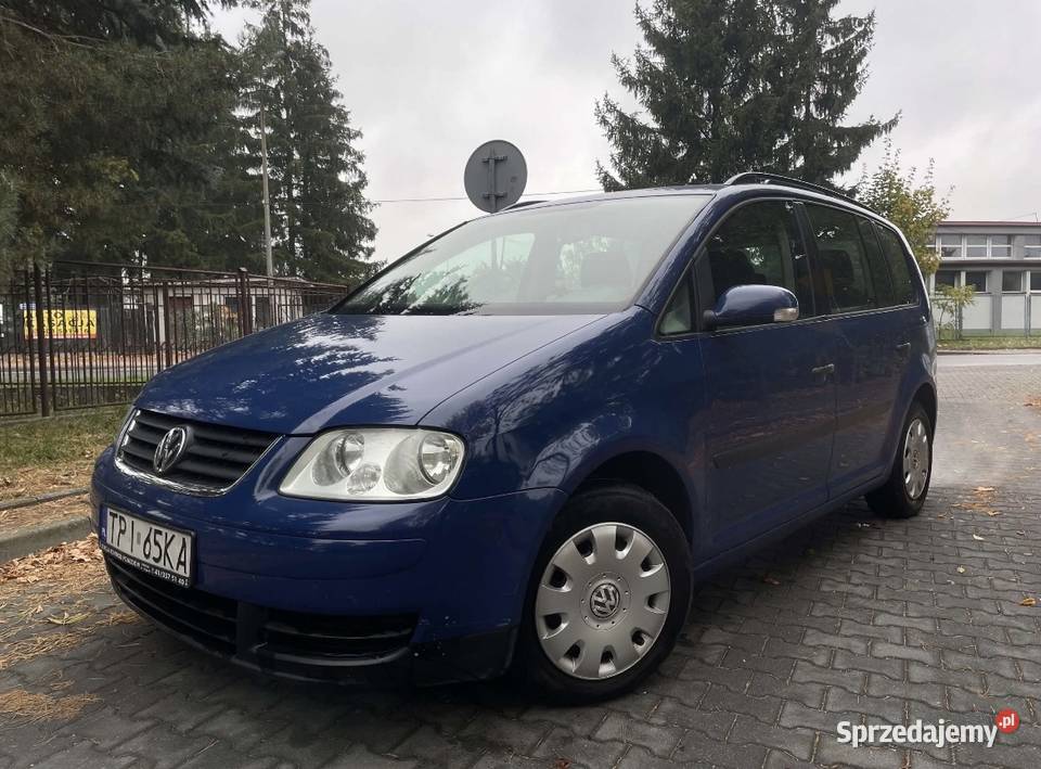 Volkswagen Touran 19 101 2004 HAK świętokrzyskie Pińczów sprzedam