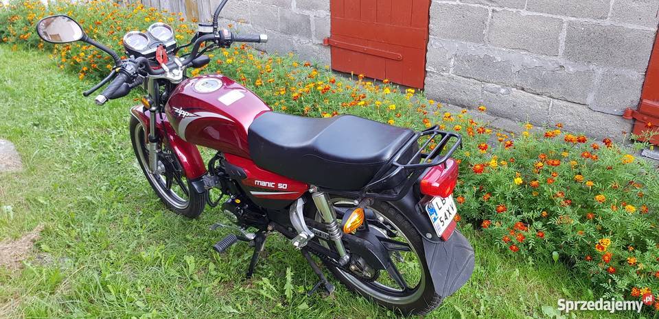 Motorower Zipp Manic 50 mały przebieg Kodeń