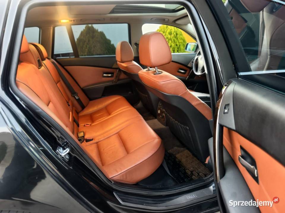 BMW 525i 25 LPG 218 AUTOMAT SKÓRY SZYBERDACH isofix Tuszyn