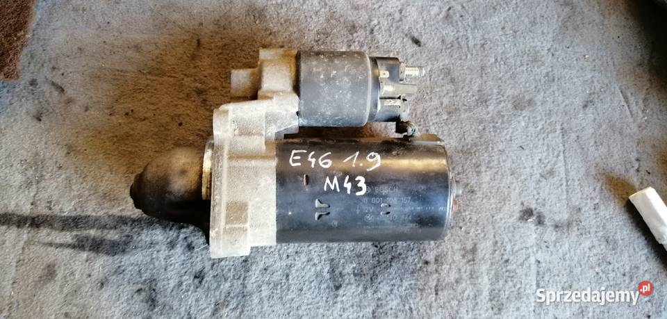 Bmw e46 316 318 19i m43 rozrusznik sprawny Aleksandrów Łódzki