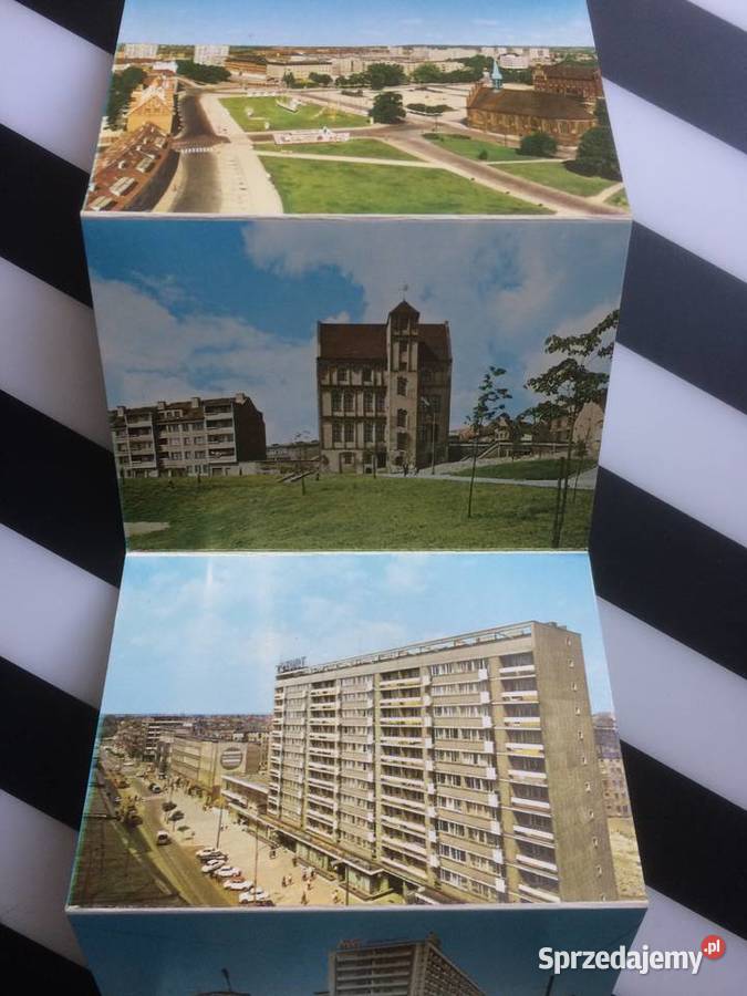 1039 Zestaw Widokówek Szczecin zachodniopomorskie
