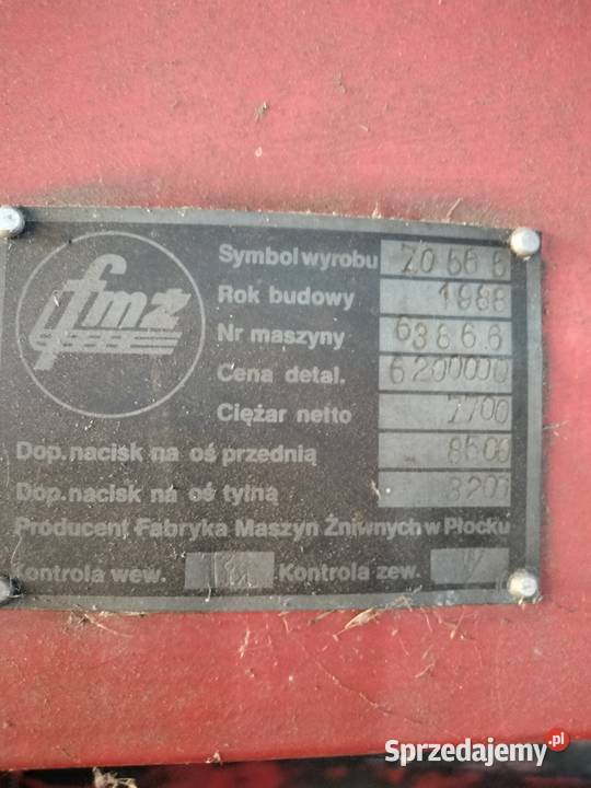 Kombajn zbożowy bizon Z056 Brańsk