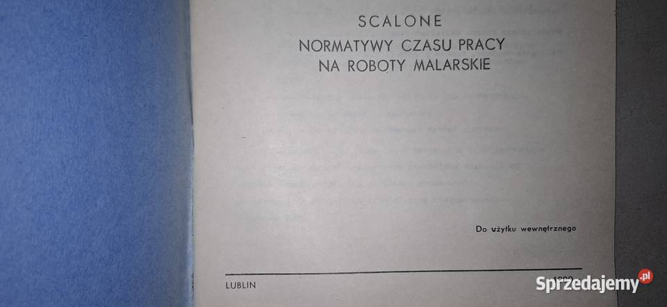 Scalone normatywy czasu pracy na roboty Łęczyca
