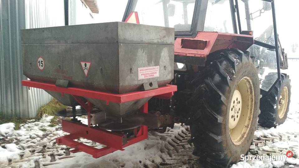 Rozsiewacz nawozu dwutarczowy otwierany Rozsiewacze nawozów Ostróda