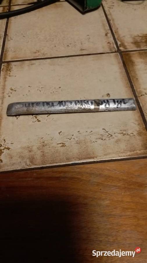 Syrena 105Oryginalna listwa aluminiowa prawy tył listwy boczne Gorzów Wielkopolski