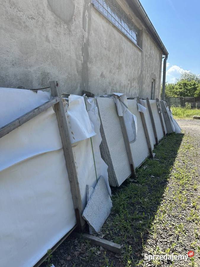 Płyty Granitowe G603 w płomieniu