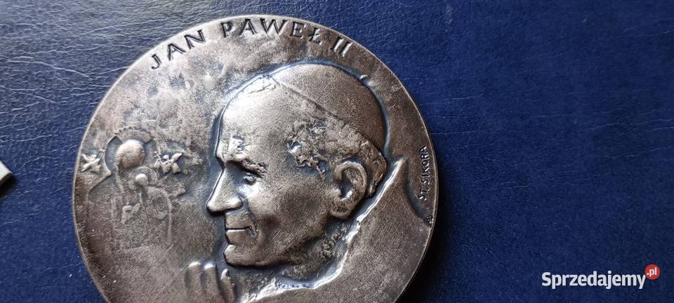 Stare monety Medal JPII Polska 9 Lesko