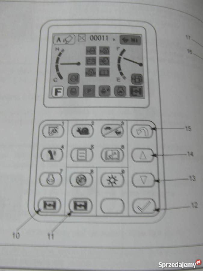 dtr instrukcja obsługi koparka komatsu pw 1807k Rok wydania 2010 Szczecin