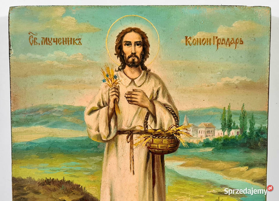 Ikona Święty Konon Ogrodnik 0188 Warszawa