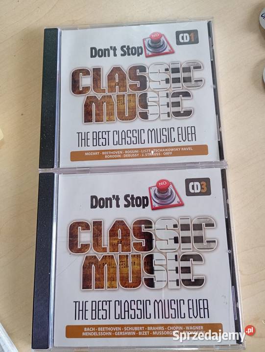 Płyty CD Dont Stop Classic Music CD1 CD3 mazowieckie Przysucha