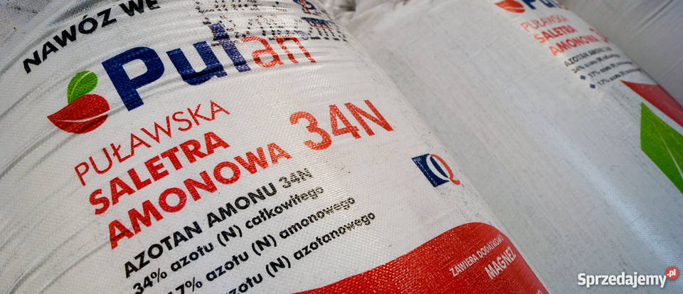 Saletra amonowa PULAN 34 N oryginalny polski Kętrzyn