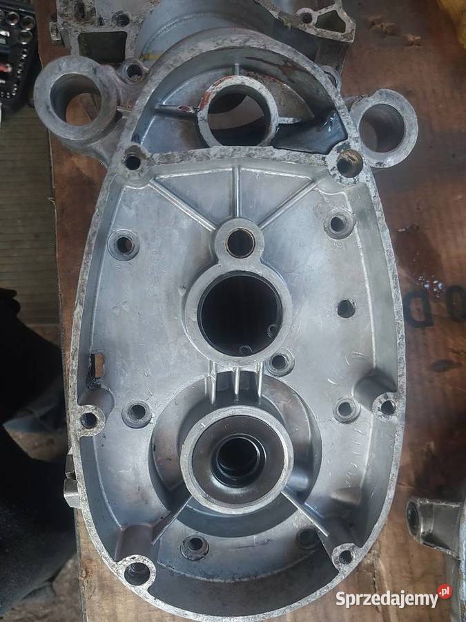Kartery obudowy silnika romet komar silnik Części i akcesoria motocyklowe