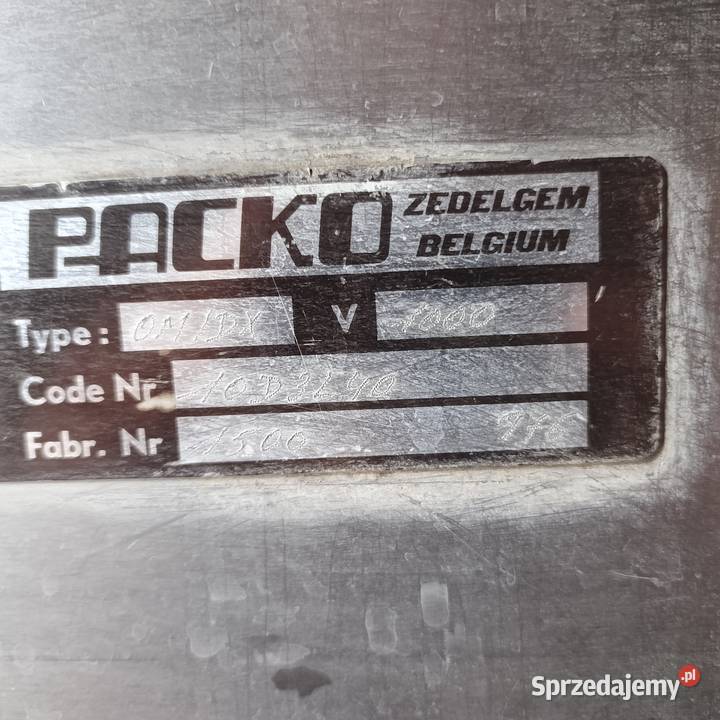 Schładzalnik do mleka 1000l kujawsko-pomorskie Makówiec