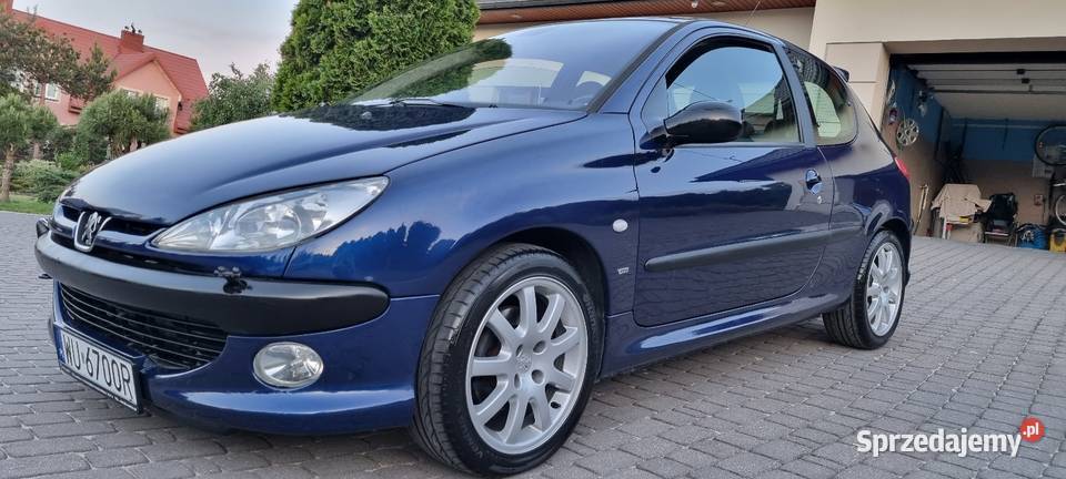 Peugeot 206 20 GTI ORYGINAŁ Okazja egzemplarz elektrochrom. lusterko wst.