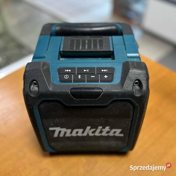Głośnik budowlany Makita DMR 200 aku 15Ah Słuchawki i głośniki