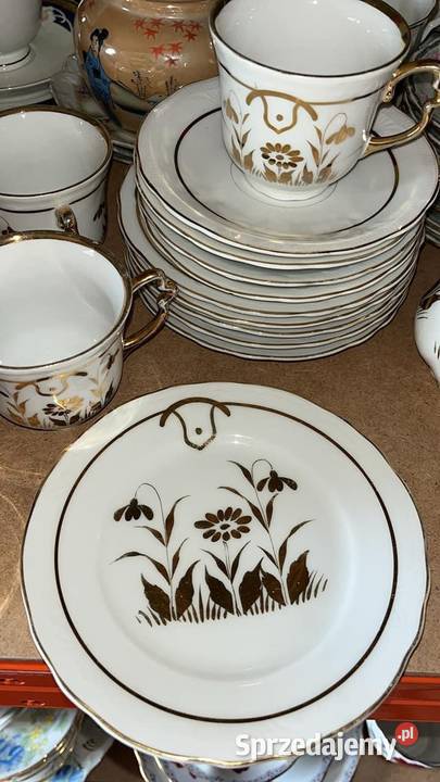 Filiżanka CT Z talerzykiem deserowym Syg 190934 Gdańsk sprzedam