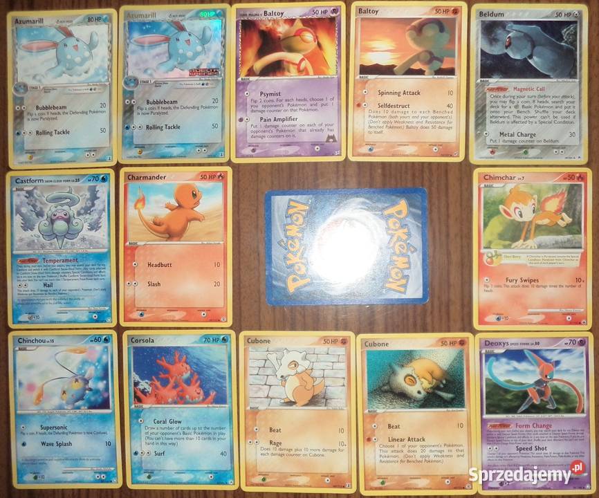 85x Pokemon trading cards game 2004 200508 Rzeszów