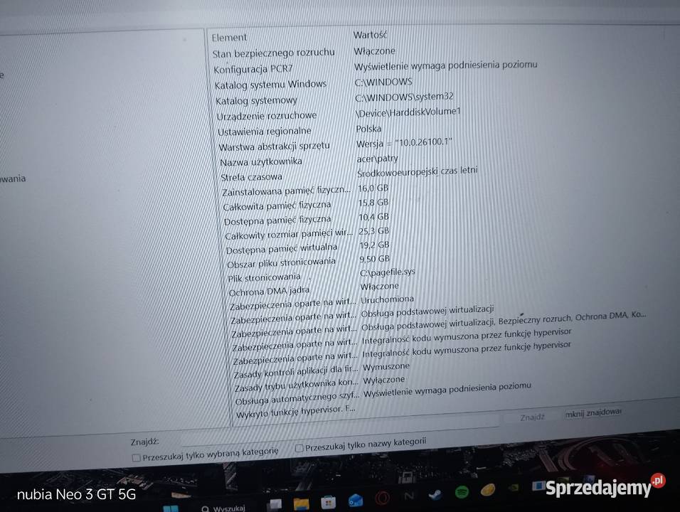 Acer nitro 5 Karta graficzna Acer Łukowa sprzedam