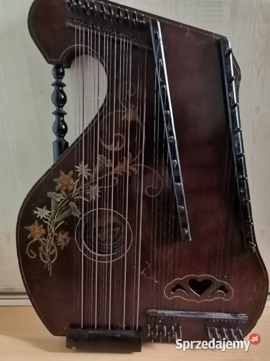 Stara Cytra skrzpcowa Art Deco z lata 20 tych Kraków