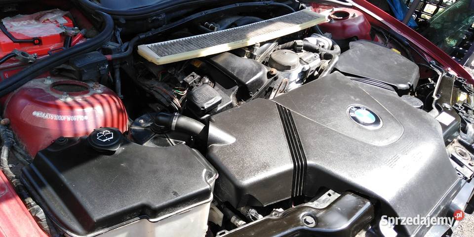 bmw e46 osłona silnika pokrywa zbiornik pompka Rok produkcji 2002 Przemyśl